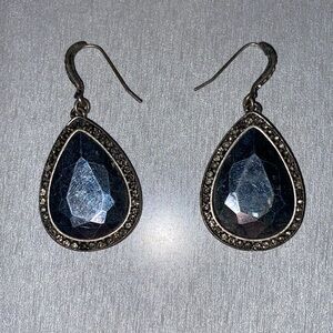 Dangling Faux Jewel Earrings